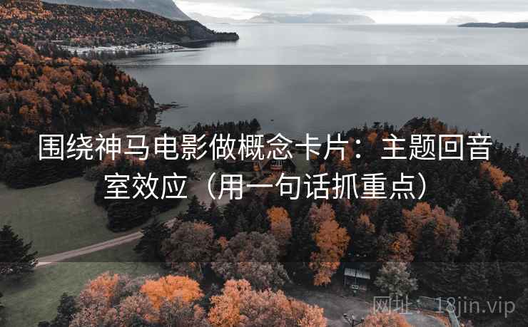 围绕神马电影做概念卡片：主题回音室效应（用一句话抓重点）